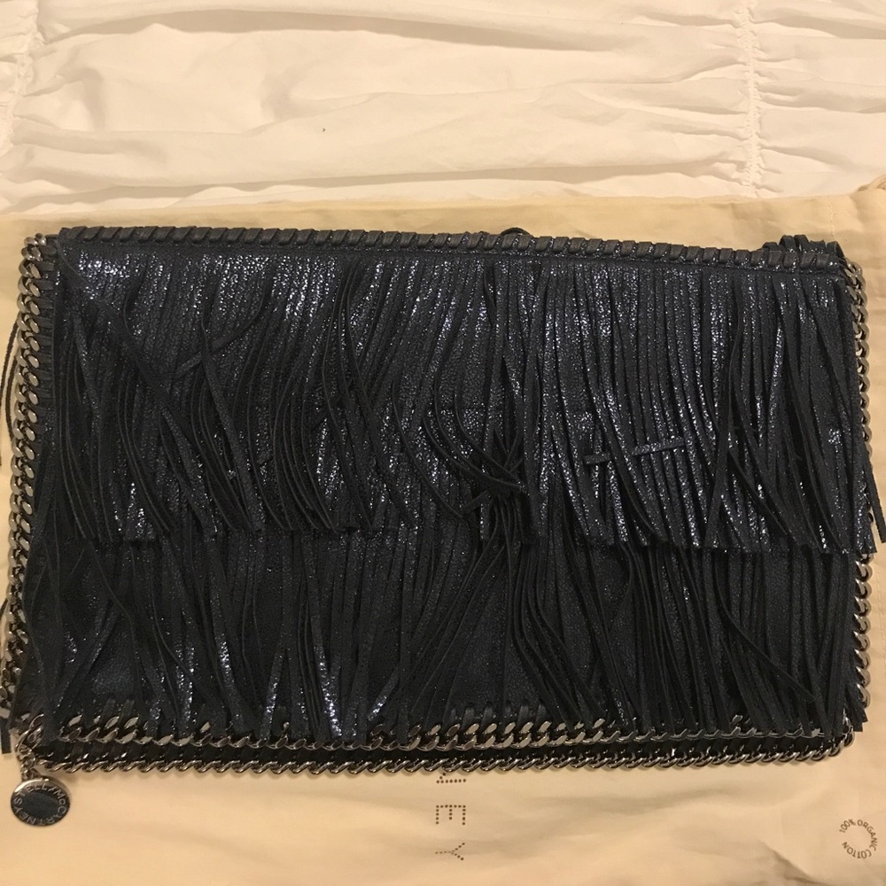 Stella McCartney Fringe Clutch